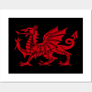 Welsh Dragon Posters and Art